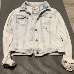 MUDD Light wash jean jacket